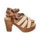 thumbnail image 3 of Sandalia Mujer Beige Jose Police, 3 of 5