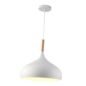 Magideal - Pantalla De Lámpara Colgante, Pantalla De Lámpara Elegante, Cubierta De Luz, Cubierta De Jaula De Bombilla Para Decoración De Pasillo De Baño De Hotel Blanco