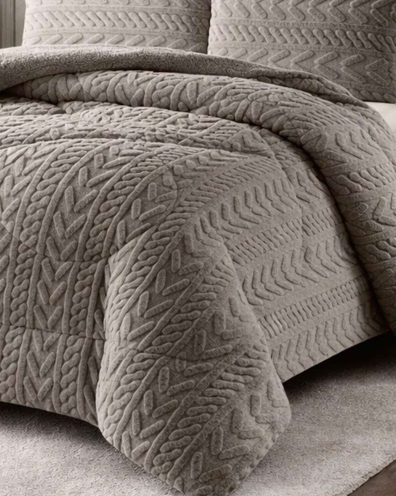 Tengfei - Chiporro Cubrecama Para Invierno Plaza Y Media Diseño 2026