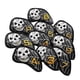 thumbnail image 4 of 10 Unids Pu Cuero Impermeable Iron Club Protector Golf Head Covers Golfista Gift, 4 of 5