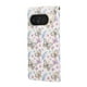 thumbnail image 5 of FOXDOCK Funda Tipo Cartera Floral para Google Pixel 9 Pro XL ,Funda con Tapa de Cuero PU, Protección Antigolpes con Ranuras para Tarjetas y Soporte, 5 of 6