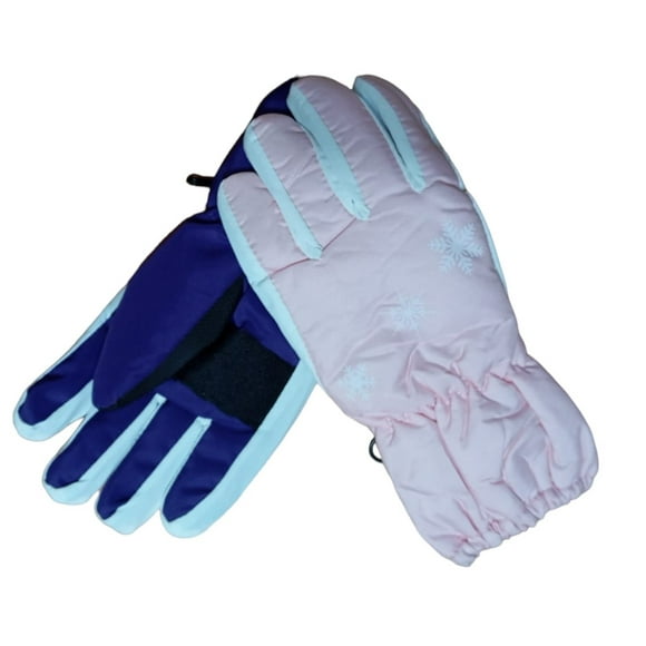 Guantes De Nieve Para Niños, Térmicos, Invierno. Talla S Palo rosa