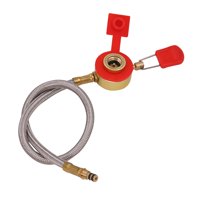 Magideal - Estufas De Gas Adaptador De De Manguera Convertidor Accesorios De Dimetilmetano Boquilla De Aire Tanque Manguera Inflable Línea De Conexión Válv