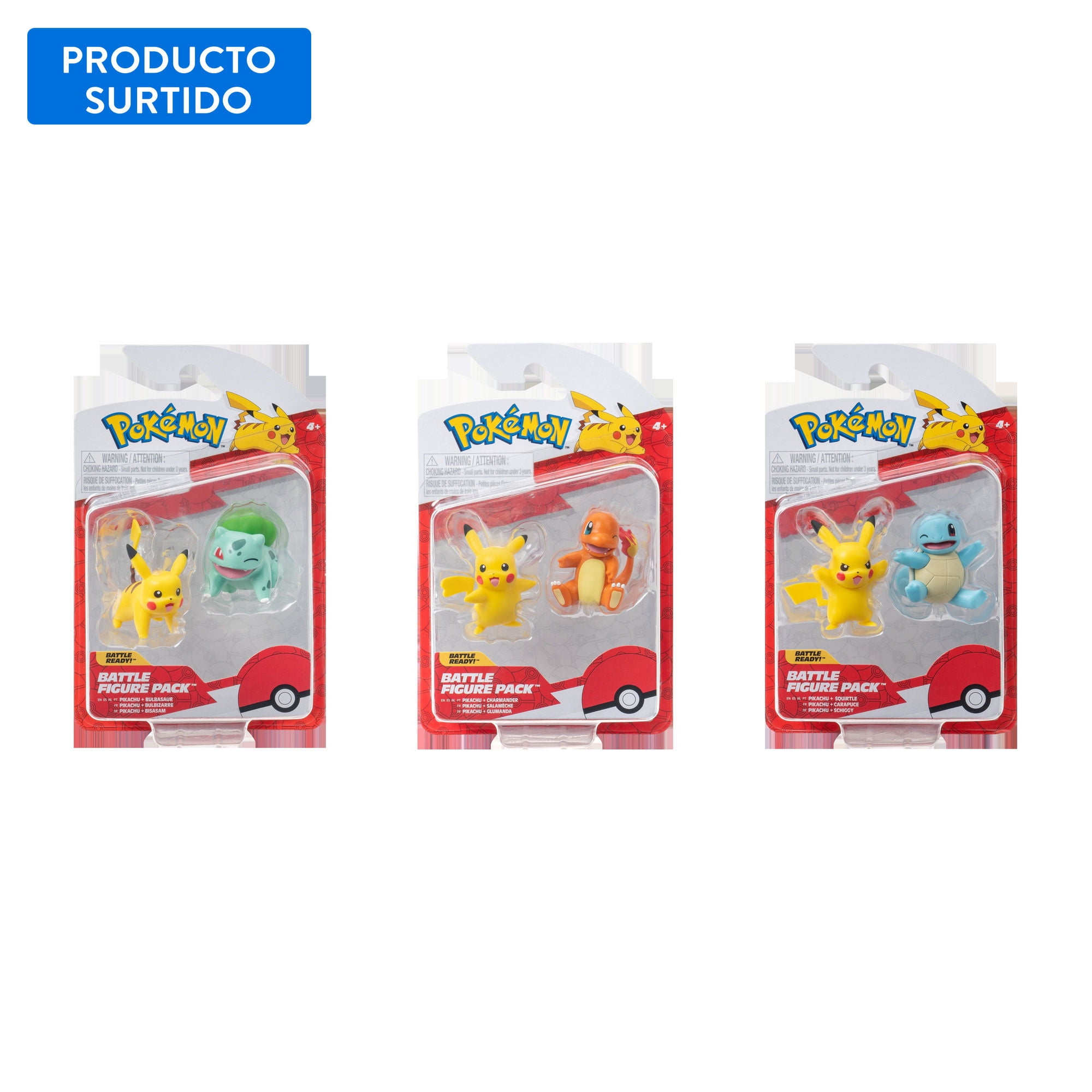 Pokemon Set Figuras Batalla, producto surtido