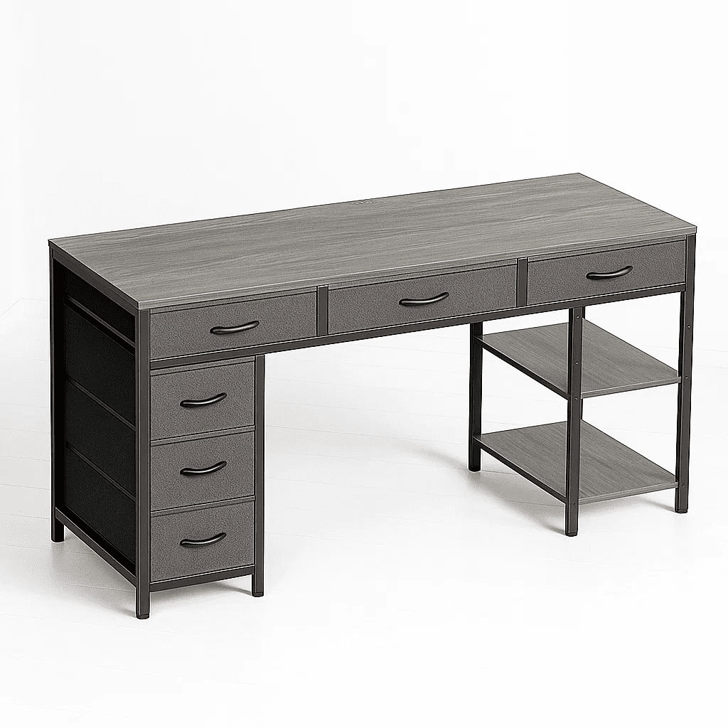 Klik Muebles - Escritorio Ejecutivo Seis Cajones 140cm