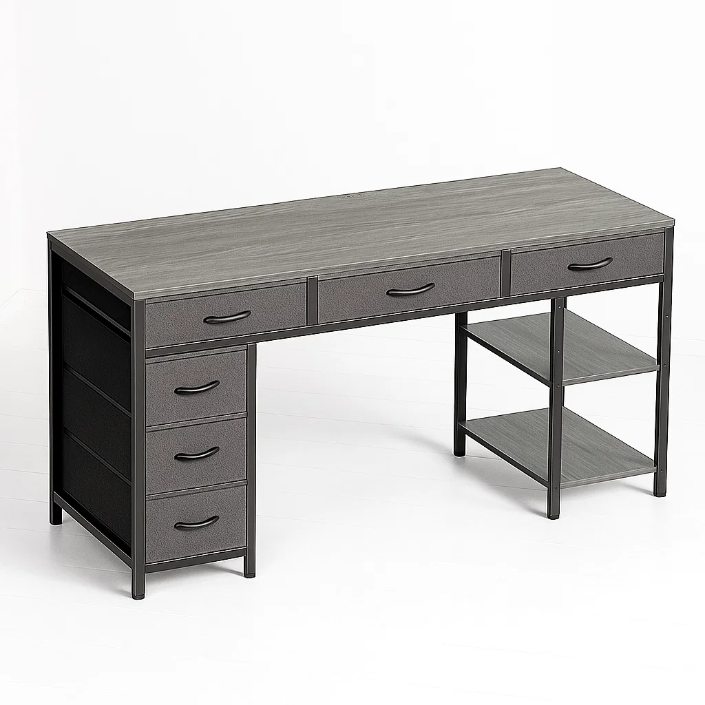 Klik Muebles - Escritorio Ejecutivo Seis Cajones 140Cm