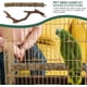 thumbnail image 2 of Perchas para pájaros - Perchas de madera natural para cotorras - Soporte para perchas de loros, accesorios para jaulas de pájaros para loros pequeños o medianos, periquitos y cacatúas, 2 of 7