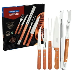 Juego Para Asado Tramontina Dynamic Set 15 Piezas