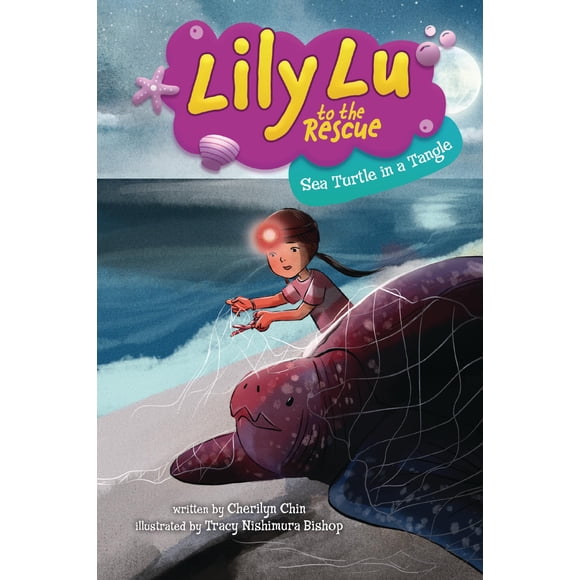 Tortuga marina enredada (Lily Lu al rescate)