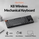 thumbnail image 2 of Teclado mecánico inalámbrico Keychron K8 Silent Red Switch, 2 of 7