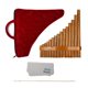 thumbnail image 1 of 1Set Bamboo Pan Pipe Flauta Woodwind G Instrumento Clave Para Principiantes Mano Izquierda, 1 of 5