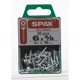 thumbnail image 1 of Tornillos SPAX PH 6 x 5/8 chapados en zinc, caja de 50, 1 of 1