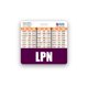 thumbnail image 2 of Soporte Horizontal Morado para Credencial – Scrubs and Stuff LLC, 2 of 3