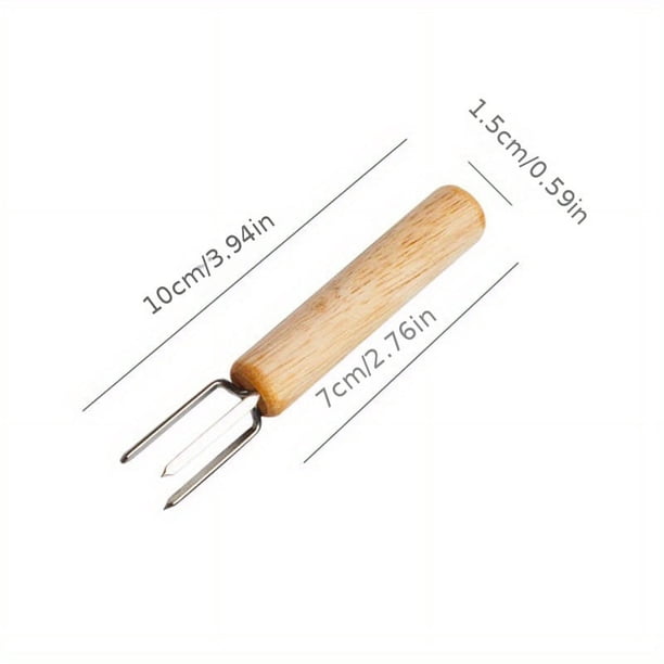8 Pcs Barbecue Corn Fork 8-piece Set Of Multi-functional Fruit Fork Tender Meat Fork For Home Picnic Camping Halloween Christmas Wedding Birthday Party Supplies BBQ Accessories Kitchen Accessories K