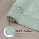 thumbnail image 3 of Juego de Alfombrillas de Baño Laura Ashley con Borde de Volantes 100% Algodón Aqua, 3 of 8