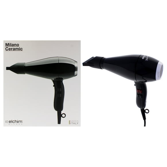 Secador de Pelo de Cerámica Milano - Negro-plata