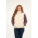 thumbnail image 2 of Parka Sin Mangas Engomada Con Polar Interior Beige Vw9747, 2 of 3