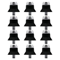 Magideal - 12 Uds. De Tacos Para Botas De Fútbol, Tacos Para Zapatos De Fútbol, Reemplazos, Tornillo Duradero En Rosca, Tornillo De 5Mm De Diámetro, Fácil Instal 16 Mm