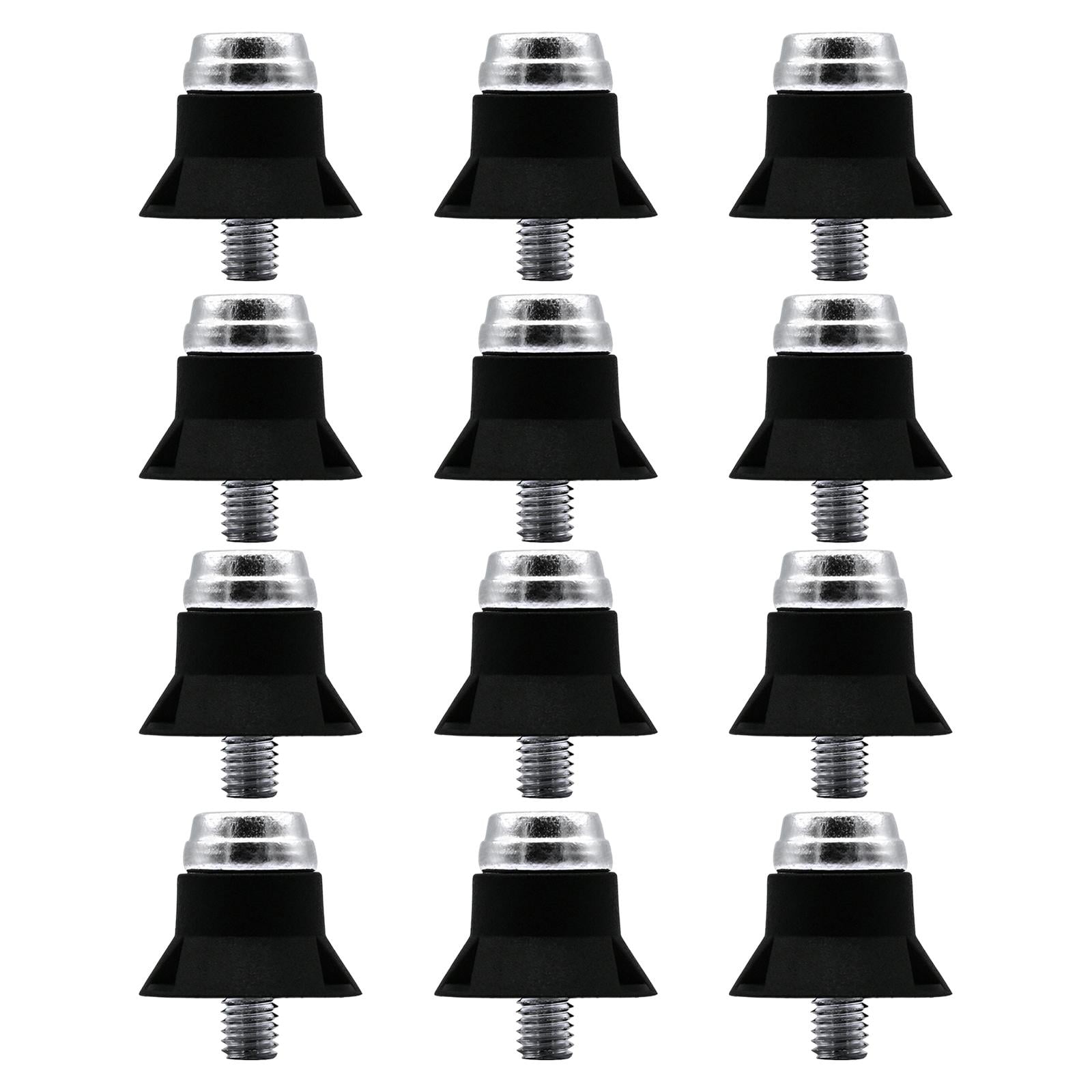 Magideal - 12 Uds. De Tacos Para Botas De Fútbol, Tacos Para Zapatos De Fútbol, Reemplazos, Tornillo Duradero En Rosca, Tornillo De 5mm De Diámetro, Fácil Instal 16 Mm