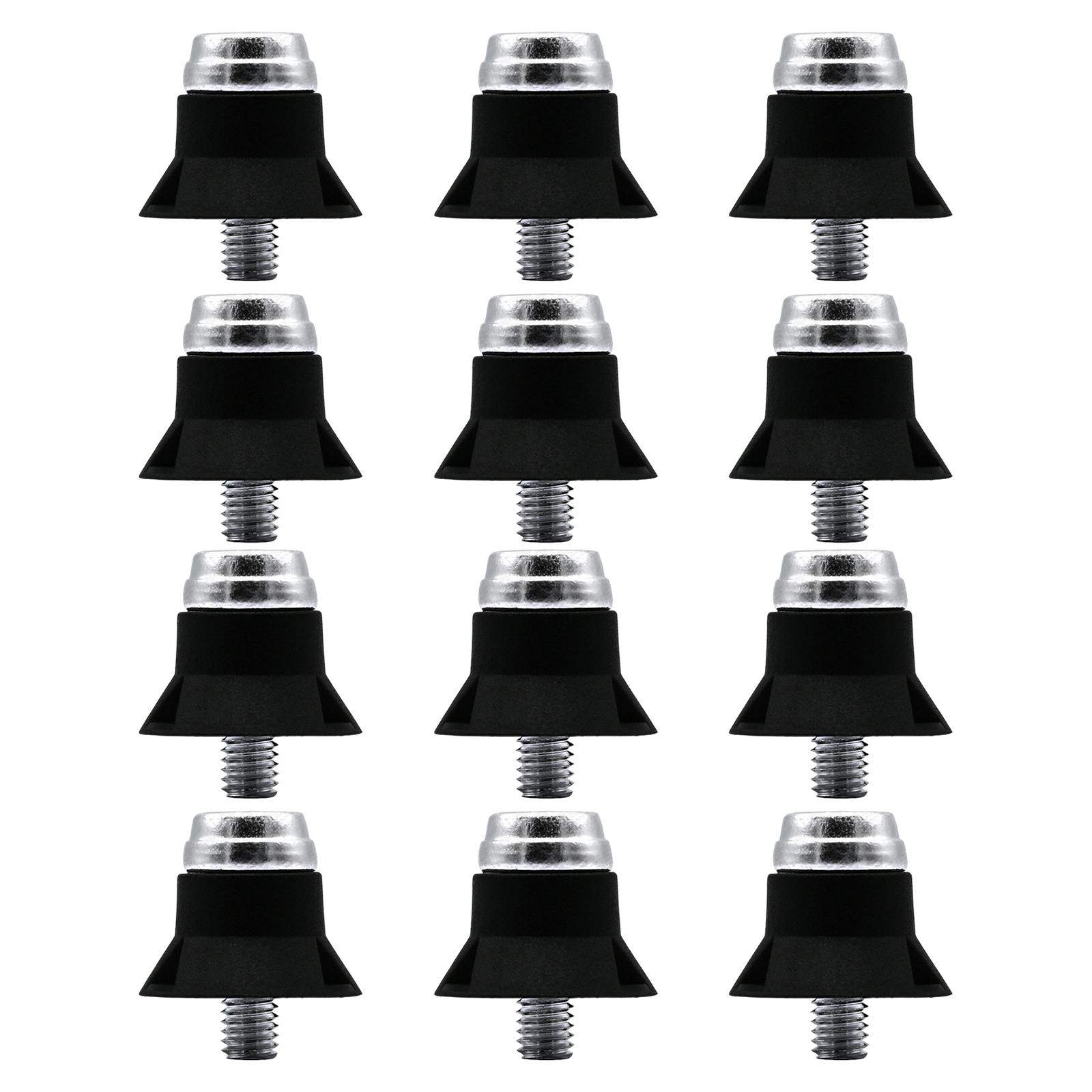 Magideal - 12 Uds. De Tacos Para Botas De Fútbol, Tacos Para Zapatos De Fútbol, Reemplazos, Tornillo Duradero En Rosca, Tornillo De 5Mm De Diámetro, Fácil Instal 16 Mm
