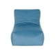 thumbnail image 1 of Pouf Tatto 1c Felpa Azul Petroleo, 1 of 5