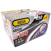 Caja 50 + 5 Disco De Corte Metal Rasta 7"" (180X1,6X22Mm)