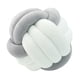thumbnail image 3 of Nudo Almohada Bola Gruesa Cómoda Almohadas Anudadas Para Sala De Estar Hogar Sofá Gris Y Blanco, 3 of 5