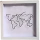 thumbnail image 1 of Caja de archivo de aventuras, caja de recuerdos de viaje con ranura, caja de viaje para recuerdos, con diseño de avión y mapa del mundo, caja de recuerdos de viaje divertida para exhibición de mesa de, 1 of 6
