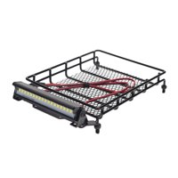 Bothyi - Portaequipajes Rc, Portaequipajes Y Actualización De Luz Para Modificación De Orugas Mn D90