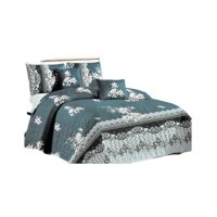 Genérico - Quilt Verano 2 Plazas+2 Fundas Verano Suave 13N60