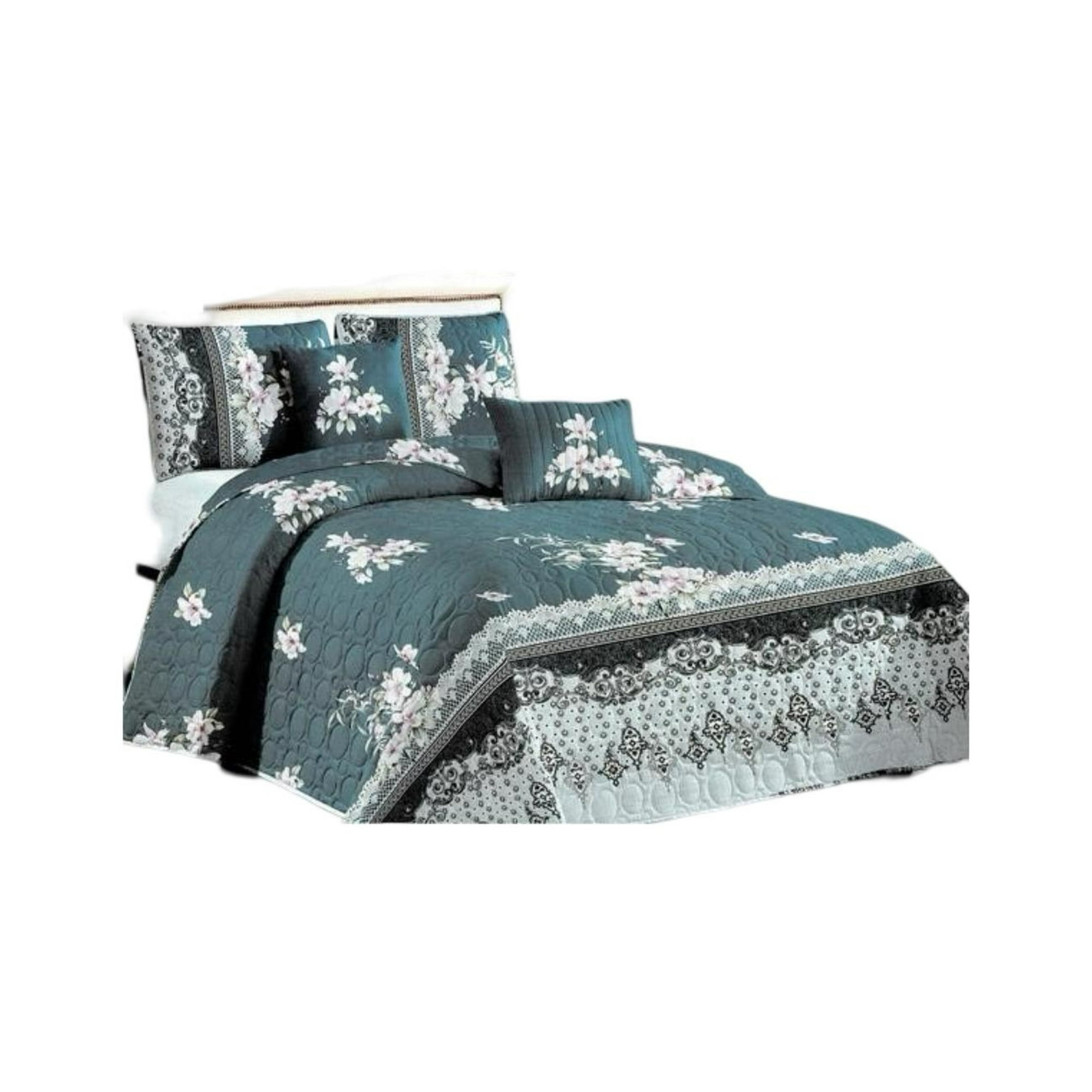 Todo Para El Hogar - Cubrecama Cobertor Quilt 2 Plaza Primera Verano