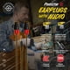thumbnail image 2 of Auriculares Plugfones Protector con Limitador de Volumen Cumplen OSHA 29dB NRR, 2 of 8