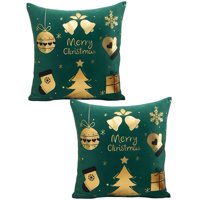 Genérico - Set De 2 Fundas De Cojin Para Navidad M12