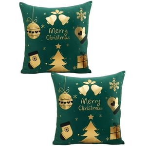 Genérico - Pack De 2 Fundas De Cojin Para Navidad M12