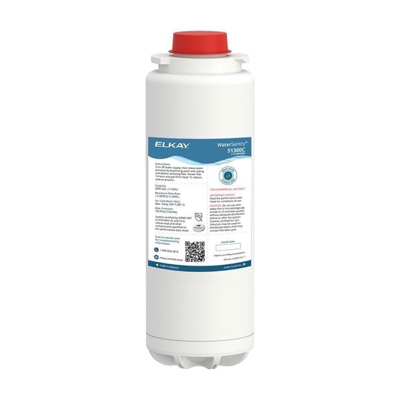 Cartucho de filtro de repuesto Elkay WaterSentry Plus 51300C