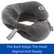 thumbnail image 2 of Almohada cervical de viaje BCOZZY con respaldo plano azul marino para adultos, 2 of 6
