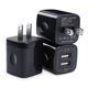 thumbnail image 1 of Adaptador USB FiveBox 2.1A de doble puerto 110 V/220 V, 1 of 7