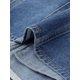 thumbnail image 5 of INSPIRE CHIC Chaleco de Jean para Mujeres Sin Mangas Cuello en U Abotonado Bolsillos Chalecos Occidentales Top Chaleco de Mezclilla Recortado XS Azul, 5 of 6