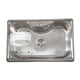 thumbnail image 1 of Lavaplatos FDV Acqua 1C + desague + canasto, 1 of 6
