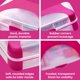 thumbnail image 5 of Estuche para lápices LockerMate fucsia y transparente, 5 of 7