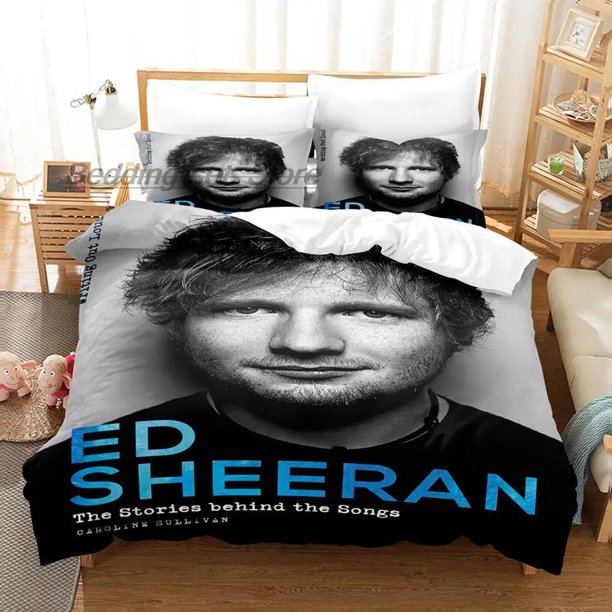 Ed Sheeran Bedding Set Bed Set Teenager Bedroom Duvetcover Sets Hip Hop cama