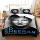 thumbnail image 1 of Ed Sheeran Bedding Set Bed Set Teenager Bedroom Duvetcover Sets Hip Hop cama, 1 of 5
