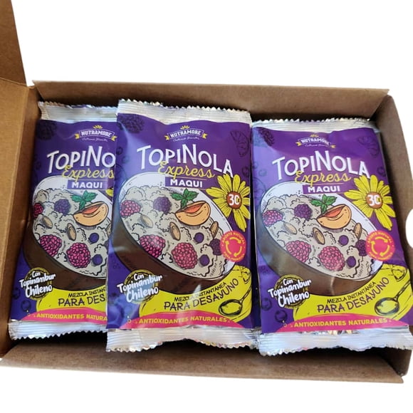 Topinola Express - Desayuno funcional con Avena + Topinambur + Maqui