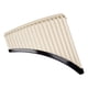 thumbnail image 4 of Flautas de Pan, instrumento Musical folclórico, fácil aprendizaje, boca deslizante, tubo de sartén para aprender a enseñar, regalos de viento de , 18 18 tubos beige, 4 of 5