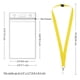 thumbnail image 3 of Lanyards De 12 Unidades Amarillos Con Cierre De Seguridad Y Portaidentificación Impermeable, 3 of 6