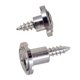 thumbnail image 3 of Retenedor De árbol De Cuerda De Guitarra Con Tornillos 7.8mm Guitarras Eléctricas Piezas Plata, 3 of 3