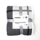thumbnail image 3 of Frazada Polar-Sherpa Estampada 1.5 P Tartan Gris, 3 of 3