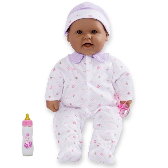 Baby Doll JC Toys La Baby Hispanic, 40 cm, suave y lavable para el cuerpo