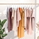 thumbnail image 3 of Perchas para ropa Neaterize, gruesas y resistentes, paquete de 12 unidades, color blanco, 3 of 6