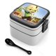 thumbnail image 1 of Chicken Little Fiambrera de Doble Capa, Contenedor de Almuerzo Portátil Apilable, Almacenamiento de Alimentos Hermético a Prueba de Fugas, 1000ml, 1 of 6